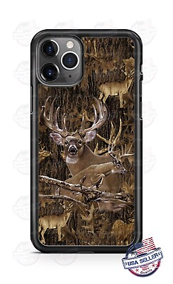 #ad Wild Stag Deer Hunting Season Phone Case For iPhone 15 Samsung S23FE Google 7a 8 $23.98