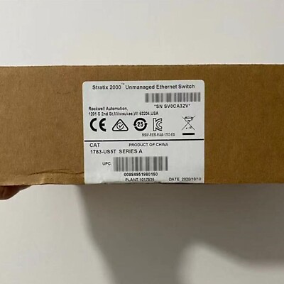 #ad #ad 1783 US5T SER A Stratix 2000 Ethernet Switch 5 Pt 1783US5T New Factory Sealed $228.00