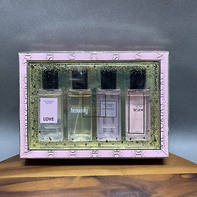 #ad #ad Victoria#x27;s Secret Fragrance Gift Set 4 Piece Fragrance Mist Body Spray Christmas $34.99