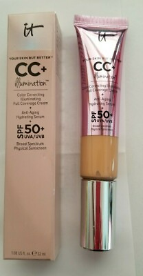 #ad IT Cosmetics Your Skin But Better CC Cream SPF 50 Full Size 1.08 oz MEDIUM $20.00