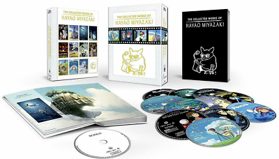 #ad The Collected Works of Hayao Miyazaki Blu ray 12 Disc Set Studio Ghibli New $33.59