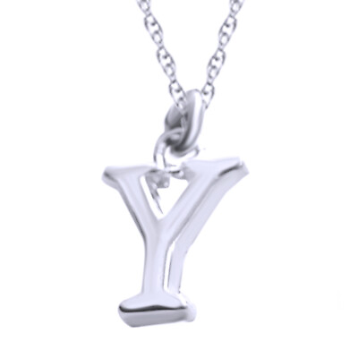 #ad #ad Initial Necklace Letter Charm Silver Tone Layer Chain Name Alphabet Pendant Y $319.87