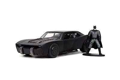 #ad Jada Toys The Batman Batmobile with Figure 1:32 in CDU Brand new $14.99