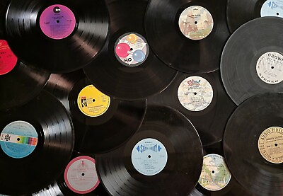 Lot of 50 LP 12quot; Vinyl Records for Arts amp; Crafts Decor Party Etsy $26.49