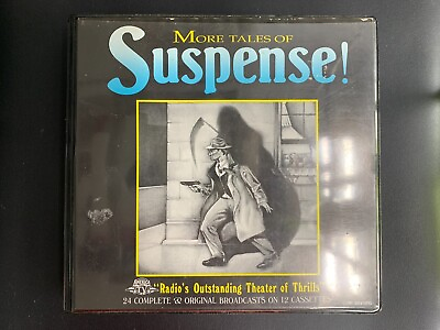 #ad Vintage More Tales Of Suspense Radio#x27;s Theater Of Thrills 12 Cassettes Tapes C $34.56