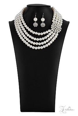 #ad The Romantic Pearls White Necklace Paparazzi Zi Collection Necklace. $25.00