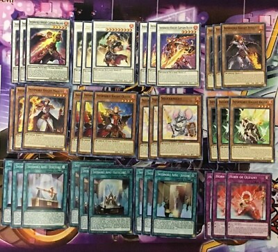 #ad Yu gi oh TCG Infernoble Knight Deck Core MP21 YUGIOH 36 CARDsS OLIVER FIRE NM $19.99