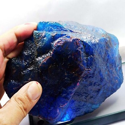 #ad Natural A Quality Earth Mined 840 Ct Uncut Shape Blue Tanzanite Gemstone Rough $39.00