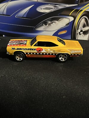 #ad 1970 Hot Wheels Plymouth Roadrunner 1:64 Diecast Car NEAR MINT any2for$28 $17.00