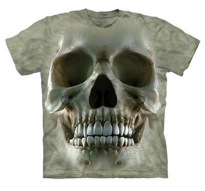 #ad The Mountain Big Face Skull T Shirt 2XL $14.99
