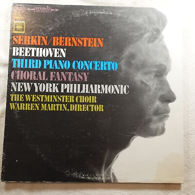 #ad New York Philharmonic Serkin Bernstein Record Album Vinyl LP $5.77
