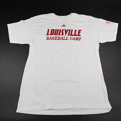 #ad Louisville Cardinals adidas Go To tee Short Sleeve Shirt Men#x27;s White New $22.74
