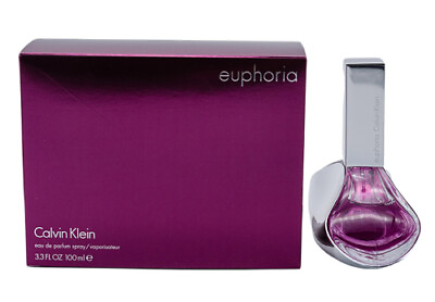 Euphoria by Calvin Klein 3.4 oz EDP Perfume for Women New In Box $36.99