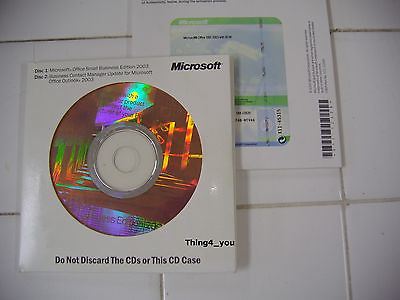 #ad #ad Microsoft Office 2003 SBE with Word Excel Outlook Powerpoint Publisher =NEW= $39.95