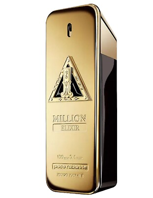 #ad Paco Rabanne 1 Million Elixir 3.4oz 100ml Eau De Parfum Intense TES TER NO BOX $79.99