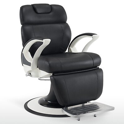 #ad BarberPub Classic Barber Chair with Both Sides Hand Levers for Hair Stylist 5945 $1299.90