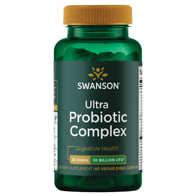 #ad Swanson ultra probiotic complex 30 billion Cfu 60 Veggie Capsules $20.15