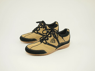 #ad Nice DONALD J. PLINER Sportique Tan Black Sneakers 7 $19.95