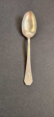 #ad 1847 Rogers Bros XS Triple Sterling Plated Spoon $10.50