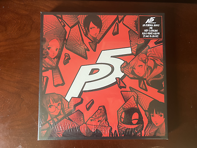 #ad Persona 5 Vinyl Soundtrack The Essential Edition 4xLP Brand New $159.99