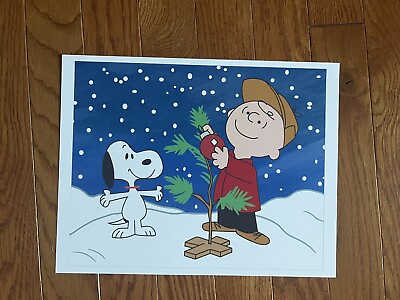 #ad CHARLIE BROWN CHRISTMAS Art Print Photo 8quot;x10” HOLIDAY Decor Peanuts $8.99