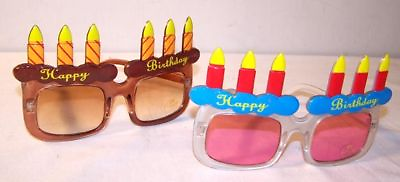 #ad HAPPY BIRTHDAY CAKE PARTY GLASSES supply gift supplies $8.74