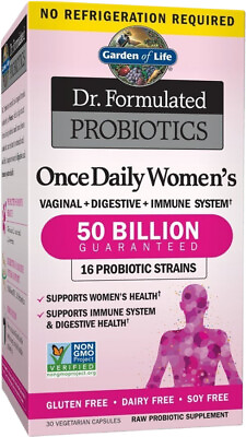 #ad #ad Garden of Life Dr. Formulated Women#x27;s 50 Billion Probiotics 30 Caps Ex 04 24 $9.56