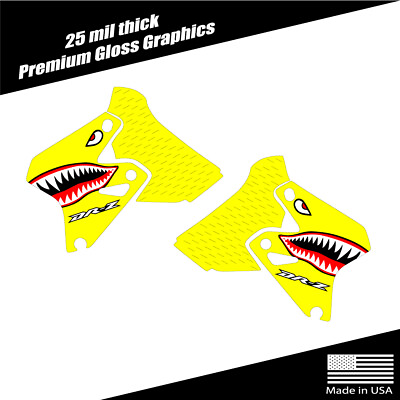 #ad Suzuki DRZ400 Shroud Graphics Bomber Yellow FREE SHIPPING $75.00