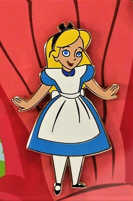 #ad Disney Parks Exclusive 2019 Alice in Wonderland Booster Pin BRAND NEW CUTE $9.99