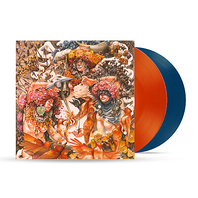 #ad Baroness Gold amp; Grey Indie Exclusive Transparent Red amp; Blue Vinyl 2 Lp#x27;s Re $37.73