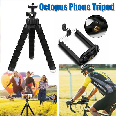 #ad Mini Flexible Octopus Tripod Universal Holder for Phone iPhone Samsung Camera $4.99