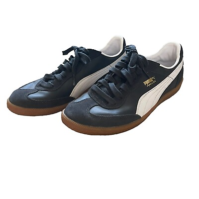#ad Men#x27;s Shoes PUMA SUPER LIGA OG RETRO Leather Sneakers Navy White Nice $49.98