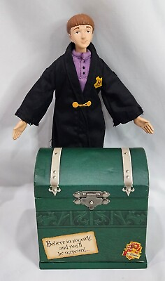 #ad Hallmark Harry Potter 10quot; Ron Weasley amp; Scabbers with School Trunk $9.60