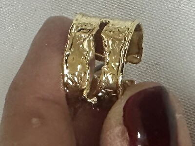#ad Gold Filled Adjustable Comfort Ring $27.00