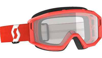 #ad NEW SCOTT 278598 0004043 Primal Goggles Red Clear MOTORCYCLE OFFROAD ATV $29.95