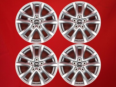#ad JDM Wheels MAZDA 16x6.5J 5x114.3 50 Mazda Axela BM system 15s genuine Set4 WP $1208.34