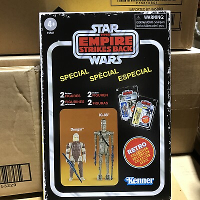 #ad Star Wars Retro Collection Dengar amp; Ig 88 3.75 Action Figures 2 Pack Sealed New $19.99