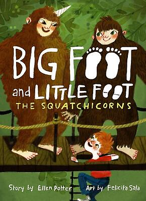 #ad The Squatchicorns Big Foot and Little Foot #3 by Ellen Potter English Paperb $12.10