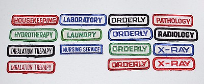 #ad Embroidered Vintage Job Position Occupation Patch Sew on for Work Shirt Uniform $5.77