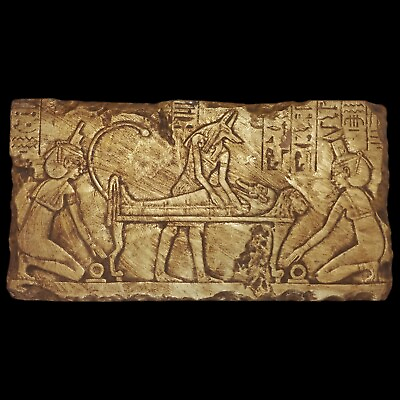 #ad RARE ANCIENT EGYPTIAN PHARAONIC ANTIQUE ANUBIS LORD OF MUMMIFICATION STELLA $119.00