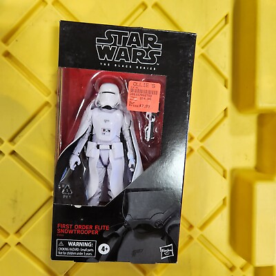#ad STAR WARS The Black Series First Order Elite Snowtrooper 6quot; Action Figure NIB $23.00