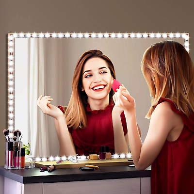 #ad LED Vanity Mirror Lights for Makeup Dressing Table Vanity Set 13ft Flexible $9.99