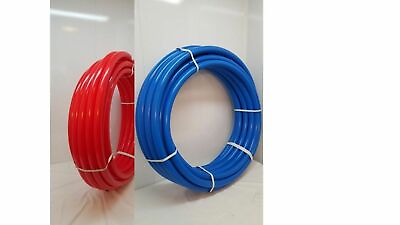 #ad 1 2quot; 200#x27; TOTAL 100#x27; RED amp; 100#x27; BLUE Certified Non Barrier PEX B Tubing $45.00