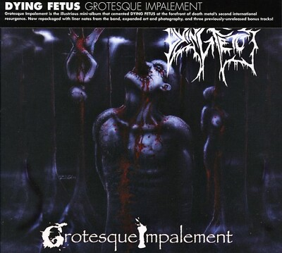 #ad Dying Fetus Grotesque Impalement Reissue Bonus Tracks Digipak New CD B $16.39