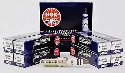 #ad Set of 8 Genuine Spark Plug Iridium IX NGK 6509 LTR6IX11 $31.99