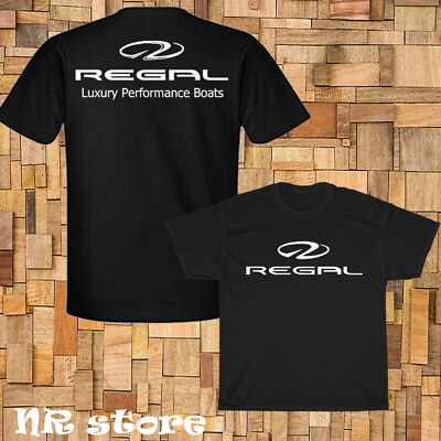 #ad New Regal Luxury Performance Boats Logo T shirt Funny Size S to 5XL $28.00