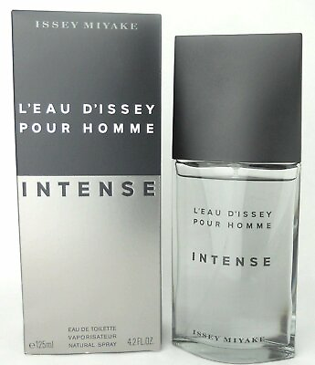 #ad L#x27;EAU D#x27;ISSEY POUR HOMME INTENSE by Issey Miyake 4.2 oz EDT MEN NEW IN BOX $30.63