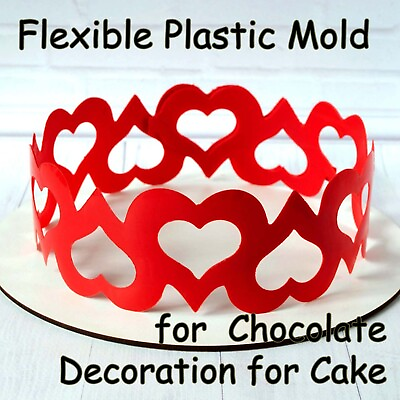 #ad Plastic Chocolate Mold Lovers for Cake Decorations Chocolate Tools $8.45