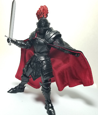 #ad Custom Wired Cape fits Black Knight Girard amp; 1.0 body Mythic Legions CAPE ONLY $13.99