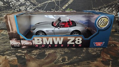 #ad MOTOR MAX 1 18 BMW Z8 ROADSTER SILVER CONVERTIBLE DIECAST COUPE CAR 73106 DM $19.99